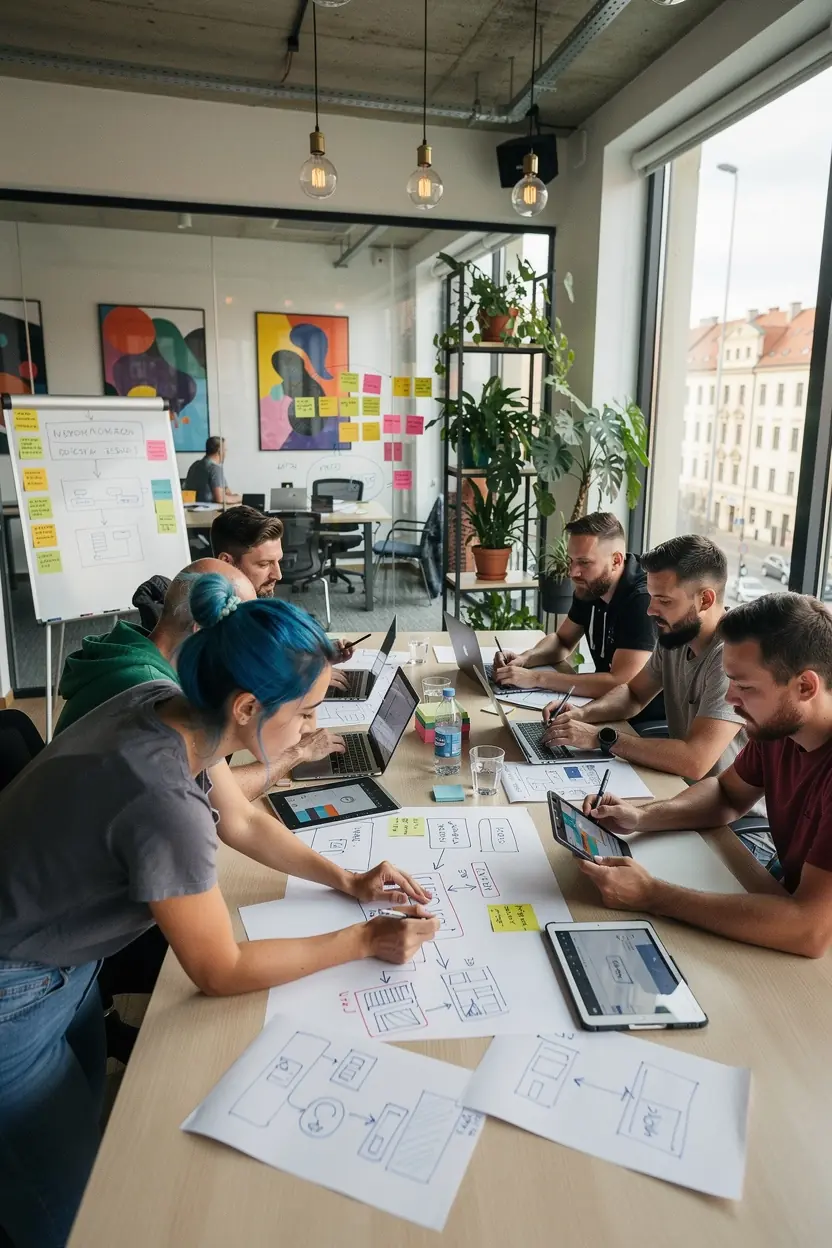 Digitalizace pracovního prostředí prostřednictvím automatizace.