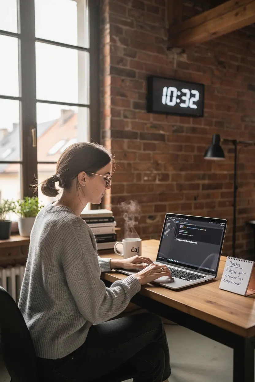 Modern office environment